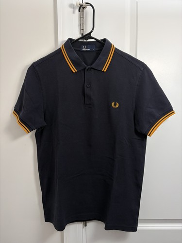 Polo fred perry m3600 blu - fred,