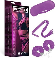 Set Bondage Viola maschera