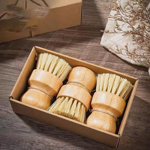 Set spazzole piatti legno - in,