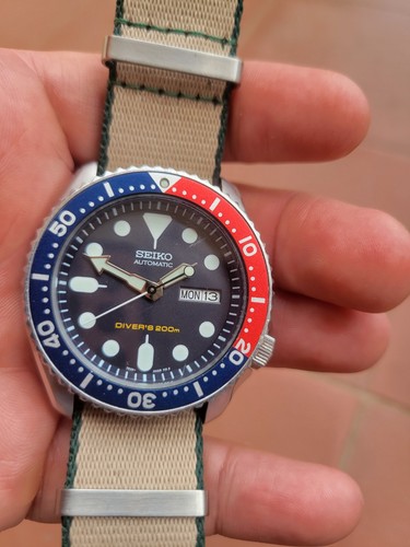 Rare genuine seiko diver - rare,