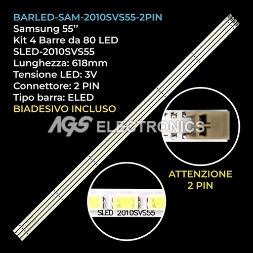 Kit barre strip led tv - kit,