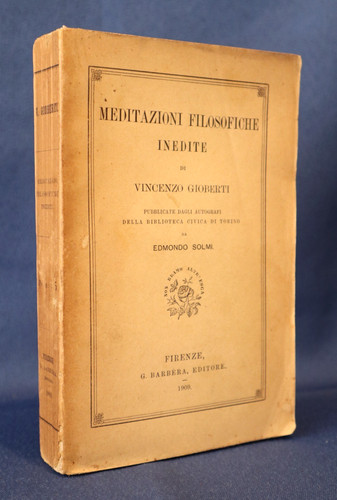 Edmondo solmi meditazioni - solmi,,