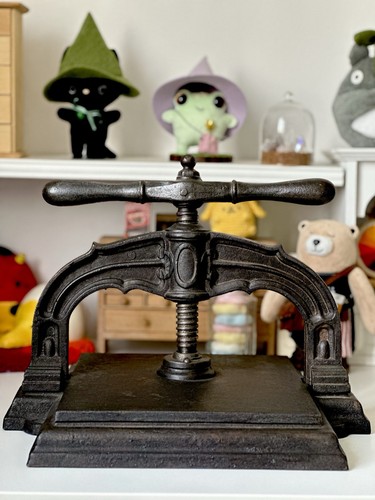 Antica pressa ghisa da - pressa,