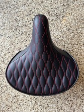 Sella sella bici punto rosso