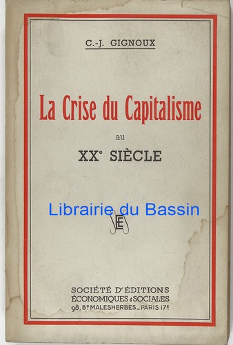 Crise capitalisme au - du, xxe