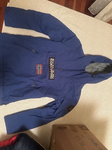 Giubbotto napapjiri blu taglia - blu,