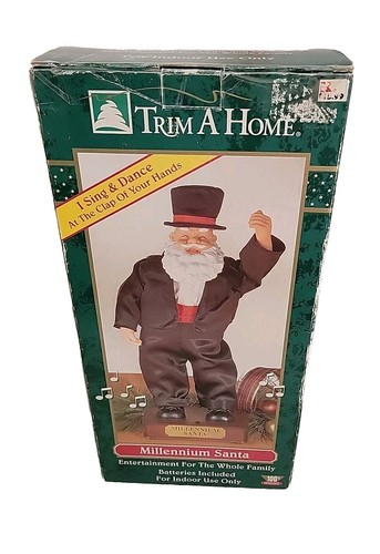 Babbo natale danzante vintage - babbo,