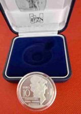 2015 ITALIA Moneta 10 EURO Ag Proof "Centenario della Prima Guerra Mondiale" ...