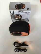 Cassa speaker wireless portatile stereo bluetooth 5.0 X6 TWS