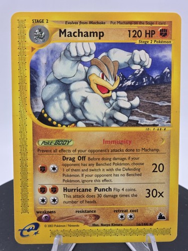Pokémon machamp 144 - machamp, 16/144