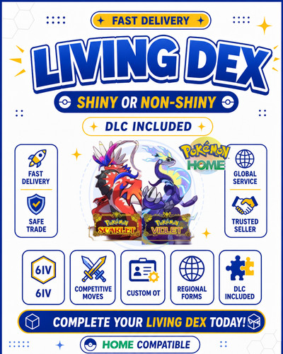 Pokémon home living dex - pokémon,