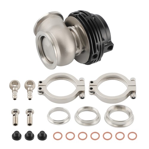 Aluminium wastegate 38mm - aluminium, w/