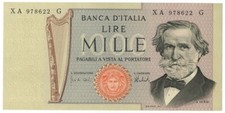 1000 LIRE GIUSEPPE VERDI II
