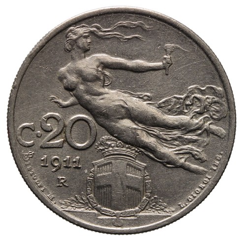 Regno italia 20 - d'italia,