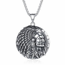 Collana Uomo Amuleto Indiano