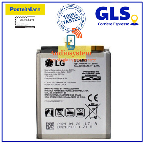 Batteria originale per - per, k22