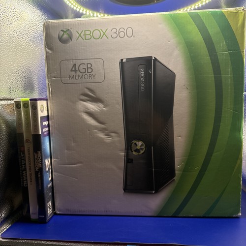 Microsoft xbox 360 - 360, 4gb