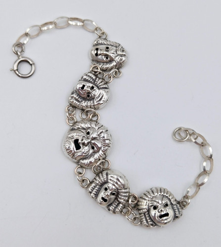 Bracciale cini peruzzi volti - o,