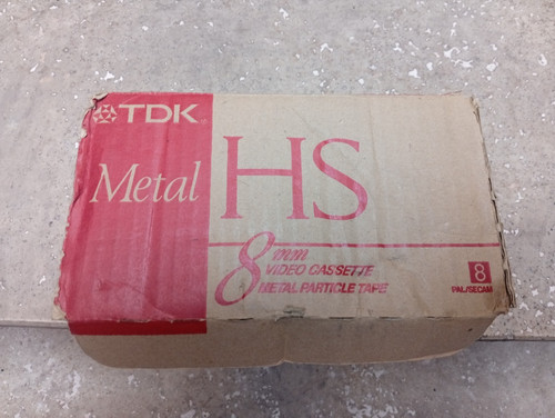 Tdk metal hi8 - metal, hs