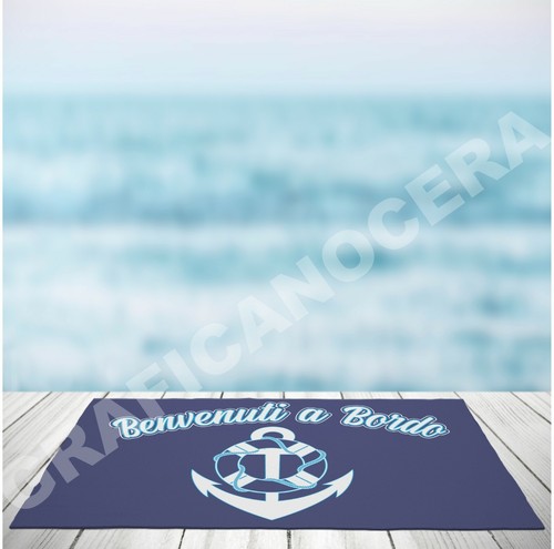 Tappeto benvenuti bordo - tappeto, a