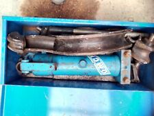 Piegatubi idraulica per tubi e altro in Acciaio fino a 2 Pollici  OMCN curvatubi