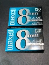 2 Videocassette Maxell 8mm