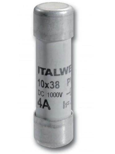 Italweber fusibile 10x38 gpv - fusibile,