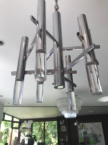Lampadario vintage mid - lampadario,