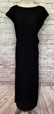 Mango MNG Black Micro Pleated
