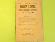 RIVISTA PENALE LUCCHINI