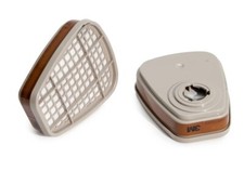 Filtri Per Maschera antigas 3M coppia protezione gas 6055 A2 serie 6000 7000