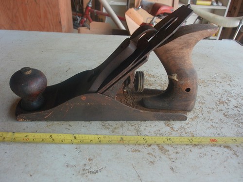 Aereo legno vintage - vintage, 9"