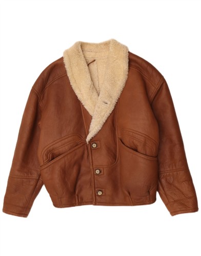 Giacca shearling uomo vintage