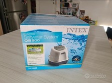 Clorinatore Puliza Piscina Intex Krystal Clear Saltwater System QS200