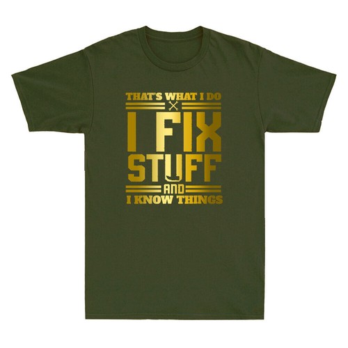 Maglietta uomo fix stuff - i,