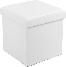 38 Cm Pouf Cubo Poggiapiedi
