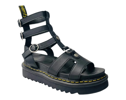 Sandali gladiatore donna - , neri