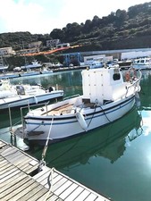 barca a motore usata 7,5 mt con posto barca a Castelsardo, entrobordo diesel