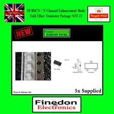5x DI BS870-F BS870 Transistor