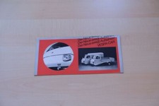 211879) Depliant auto Vespa