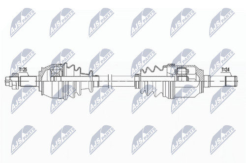 Albero motore nty npw - albero, npw-ft-047