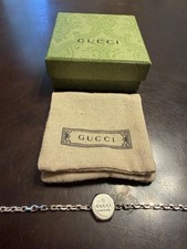 Bracciale Gucci Logo Siver
