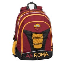 Zaino Organizzato Scuola Scolastico Della Roma Squadra Calcio Resistente