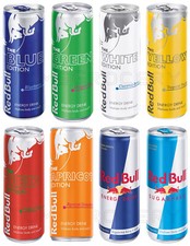 Red bull energy - red,