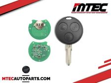 3 TASTI CHIAVE TELECOMANDO COMPLETO 433MHz CHIP SMART FORTWO FORFOUR ROADSTER