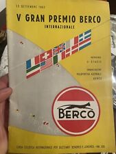 Opuscolo Coppa Berco Copparo Ciclismo 1953