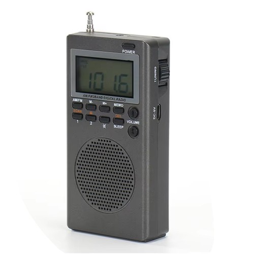 Radio portatile sveglia - fm,