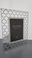 Portafoto cristallo Arabic foto 13x18 cm Beltrami con argento Miro Silver