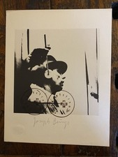 Autografato Beuys Joseph L'udito Fotolitografia Bolaffi Arte 1974