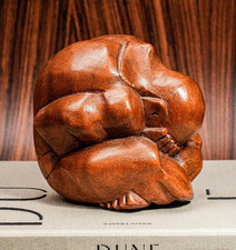 Scultura vintage in legno